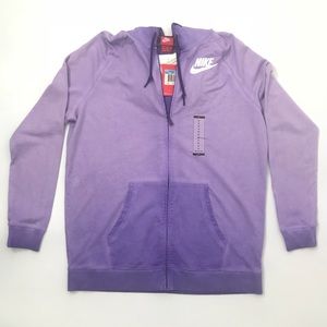 HWL0005 - Nike Ombre Purple Hoodie XS